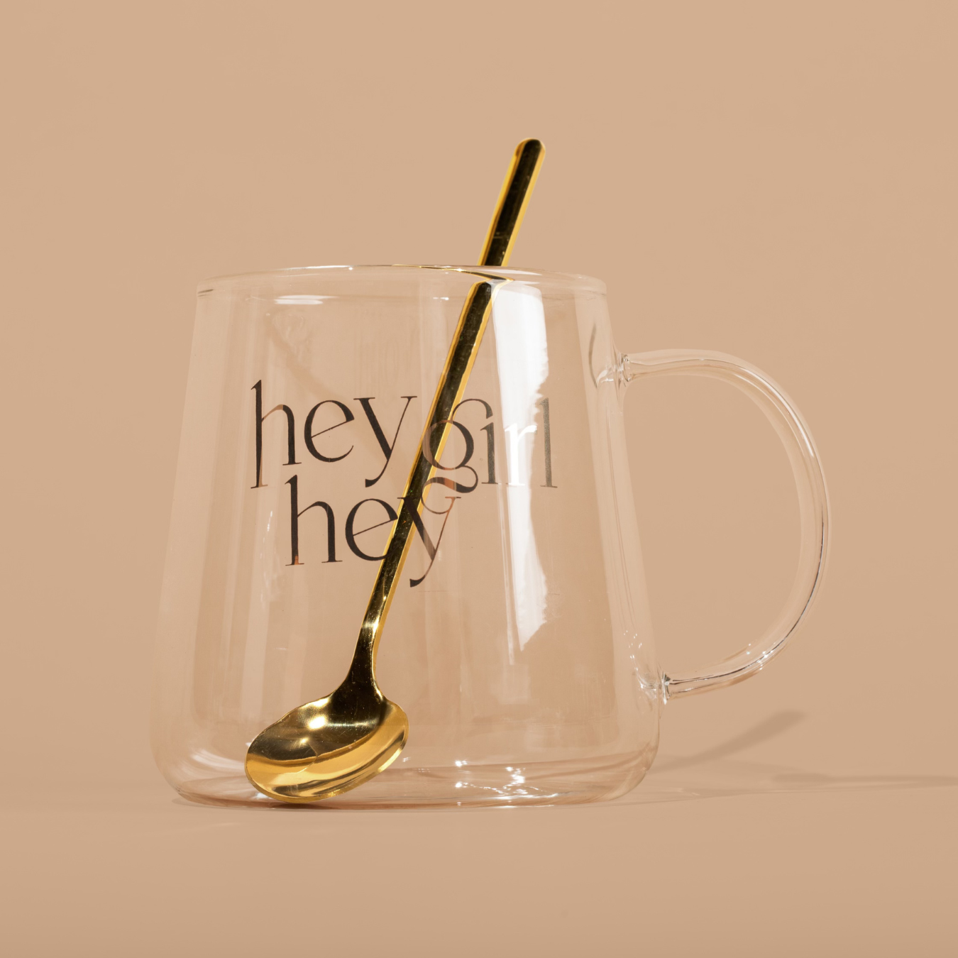 Hey Girl Hey Glass Mug